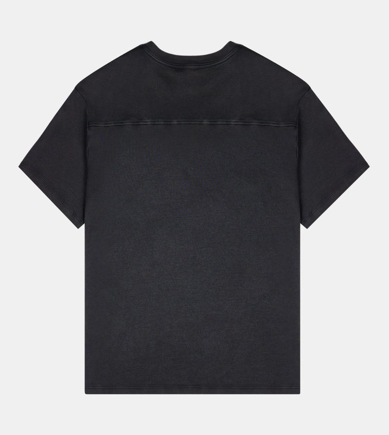 إف5 تيشيرت رجالي كبير الحجم بشعار  - أسود - Image 2